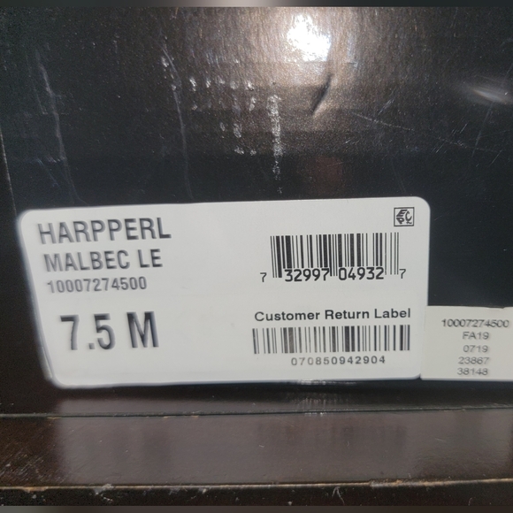 Alfani Harpper l Malbec Leather Dark Mauve 2.5" Heel Women Boots Size 7.5 M - Picture 9 of 12